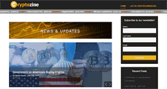 Desktop Screenshot of cryptozine.com